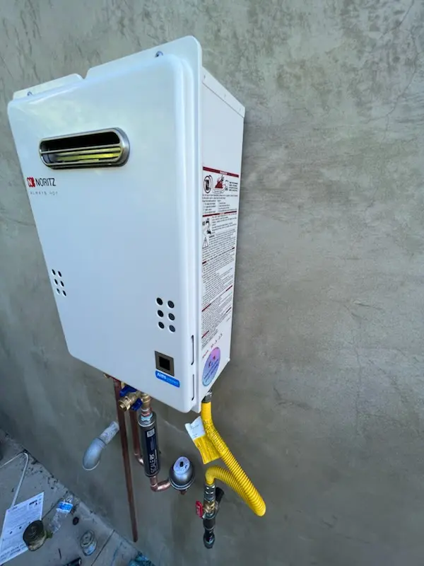 Tankless water heater installation for Wedgefield homes